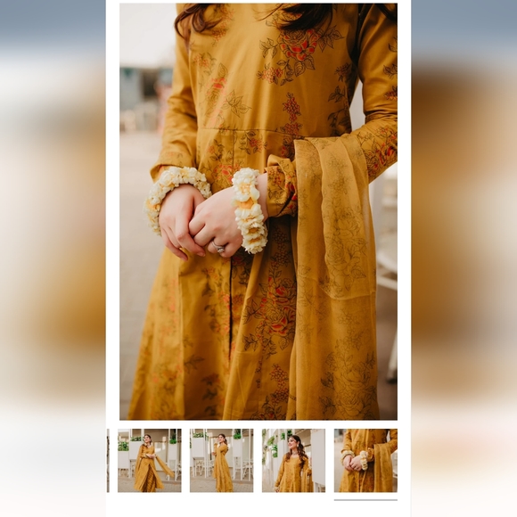 Pakistani Suit Anarkali shalwar Kameez - Picture 3 of 7